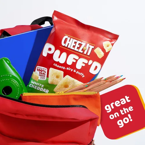 Vista 4 de Cheez-It Cheddar Blanco Puff'd 3oz 6ct