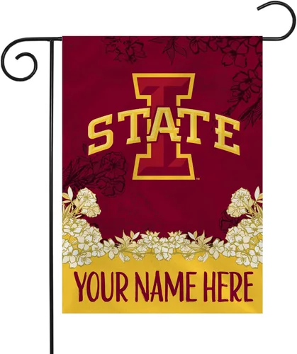 Vista 27 de Rico Industries Bandera de jardín personalizada estándar/primaria de la NCAA