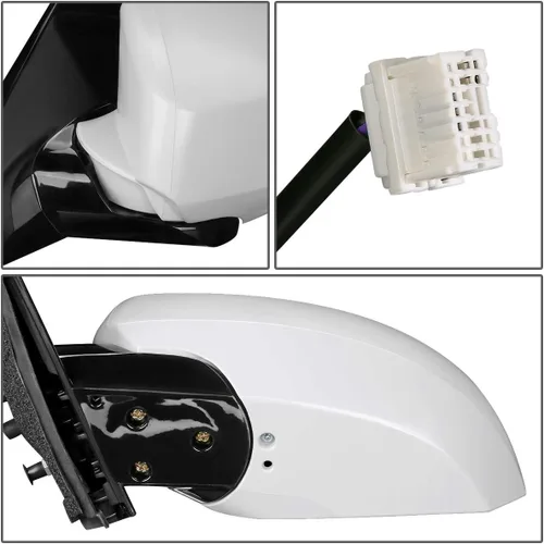 Vista 4 de DNA Motoring OEM-MR-NI1320161 Estilo de fábrica accionado+calentado espejo de la puerta lateral izquierda