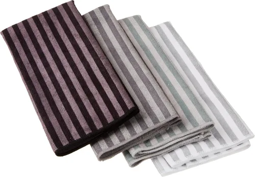 Vista 14 de DII Cleaning Collection - Juego de microfibra multiusos, damasco negro, juego de paños de cocina