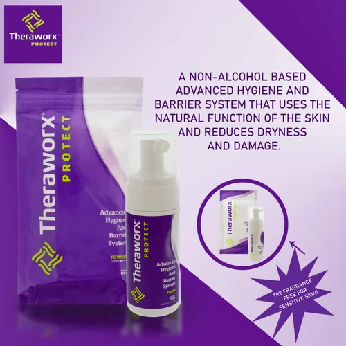 Vista 5 de THERAWORX PROTECT Higiene avanzada y sistema de barrera espuma 1.7 oz
