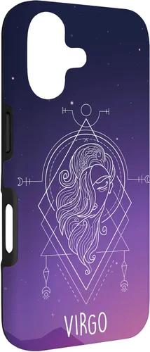 Vista 3 de Virgo Zodiac Signs Stern Horoscope Birthday Astrology Gift Case for iPhone 17