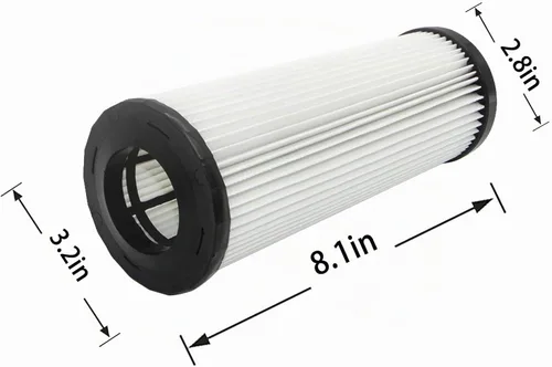 Vista 3 de Filtro HEPA F1 compatible con Dirt Devil sin bolsa, modelos extra Lite, Breeze, Featherlite, Jaguar, Platinum Force Vision, Scorpion y Vision