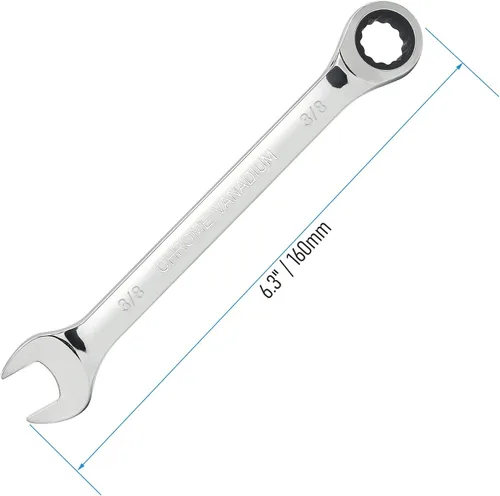 Vista 3 de Llave combinada de trinquete SAE de 1 pulgada