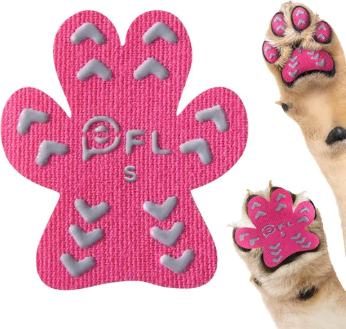 Vista 20 de Protección antideslizante para patas de perro para perros mayores, almohadillas para patas de perro con tracción, almohadillas autoadhesivas