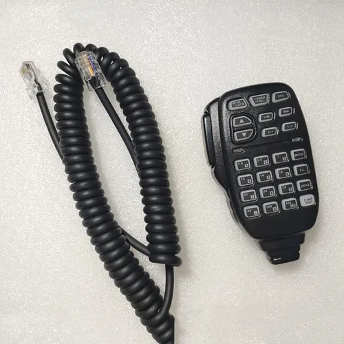 Vista 4 de Micrófono de mano Micrófono de comunicación de emergencia para Xiegu G90 G90S Radio transceptor HF de onda corta