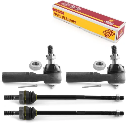 Vista 201 de Metrix Premium Chassis Parts - Kit de 4 piezas de extremos de barra de acoplamiento frontal exterior e interior compatible con Nissan Pathfinder