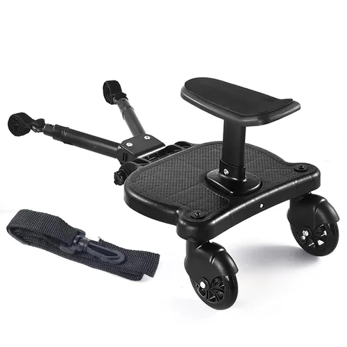 Tabla universal para cochecito, tabla planeadora para cochecito con asiento desmontable, tabla para cochecito, tabla para cochecito, conector de