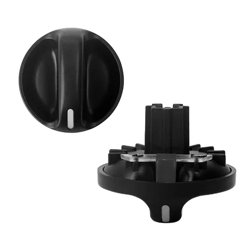 Vista 2 de RDBS Pomo de control de clima CA para Toyota Tundra 2000-2006 - Pomo de interruptor de control de aire acondicionado y calentador, reemplaza