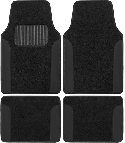 Alfombrillas de cuero sintético para automóvil, alfombras impermeables para automóvil, SUV, camiones, camionetas, tapetes para automóvil, accesorios
