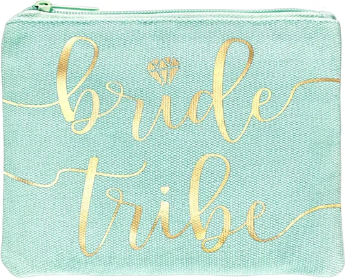 Vista 14 de Bride Tribe - Bolsas de maquillaje para despedida de soltera, despedida de soltera, boda, bolsa de artículos de tocador, kit de supervivencia