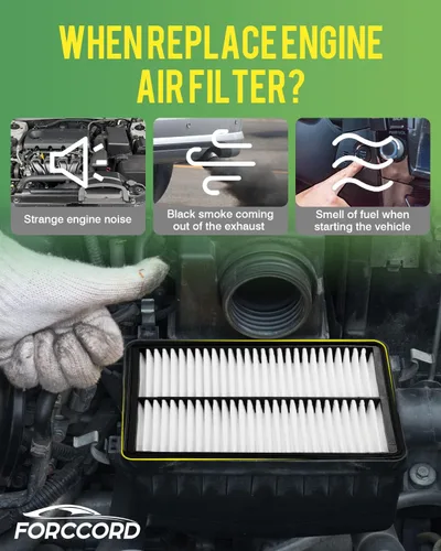 Vista 6 de Paquete de 2 filtros de aire del motor compatible con CA11259 2012-2018 Mazda 3 2014-2021 Mazda 6 2013-2026 Mazda CX5 Accesorios de repuesto