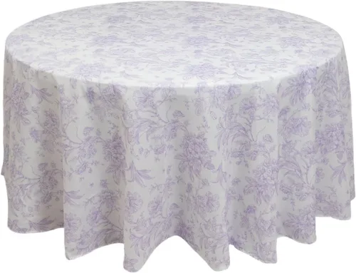 Vista 138 de Efavormart - Mantel rectangular, 60 x 102 pulgadas, resistente a las manchas y a las arrugas, lavable, mantel decorativo oblongo de tela de Amatista