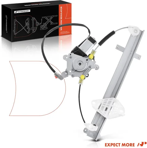 Vista 9 de A-Premium Elevalunas eléctrico del lado del conductor trasero con motor