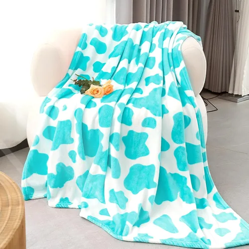 Vista 11 de Mantas de forro polar para niños, mantas pequeñas lindas y suaves, manta decorativa ligera y cálida para cama, sofá, sillón, niños pequeños, niñas