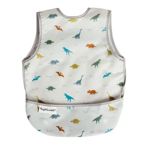 Vista 28 de Tiny Twinkle Babero a Prueba de Manchas para Niños Babero Impermeable para Niños Pequeños para Comer Delantal para Bebé para Alimentación