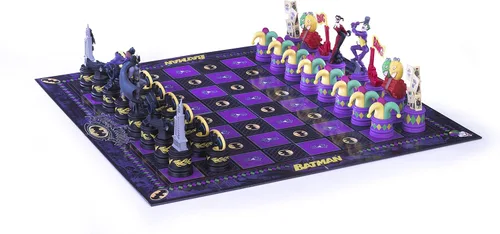 Vista 5 de The Noble Collection El juego de ajedrez de Batman (The Dark Knight vs The Joker)