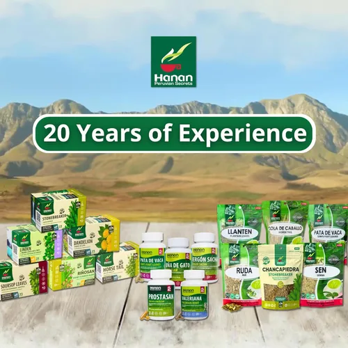 Vista 9 de Bolsas de té Hanan Muña – Té de hierbas de menta andina 100% natural de Perú, 25 bolsas de té tradicional de Muña del Perú, sin cafeína