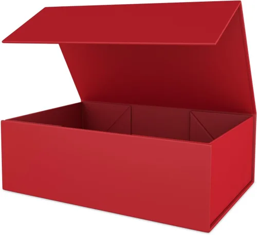 Caja de regalo de 12" x 6" x 4" con tapa de cierre magnético, cajas de regalo para regalos, caja de regalo de dama de honor, caja bonita, caja de
