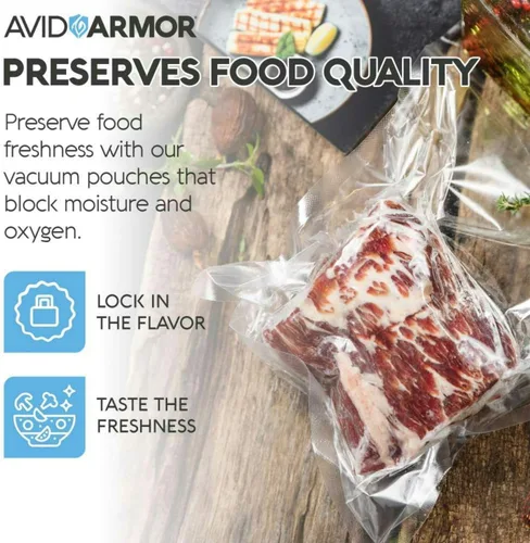 Vista 7 de Avid Armor paquete de 300 unidades de bolsas de cámara de vacío de tamaño variado para USV32