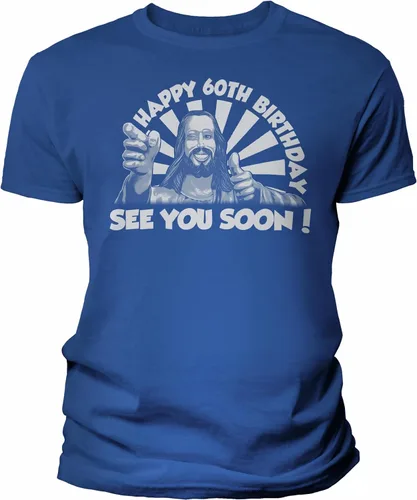 Vista 10 de Happy 60th Birthday See You Soon Funny Gag Gift 60th Birthday Shirt for Men marino