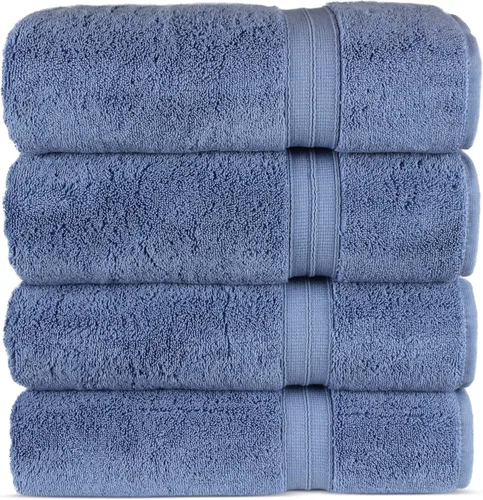 Vista 57 de Chakir Turkish Linens - Toallas turcas de 100% algodón, suaves y absorbentes (12 paños, color gris)