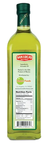 Vista 2 de San Lucas Aceite de aguacate 100% puro Kosher 1 litro (33.8 fl oz)