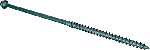 Vista 6 de Hard-to-Find Fastener 014973456009 Tornillos de madera de cabeza hexagonal, 1/4 x 4, pieza-8