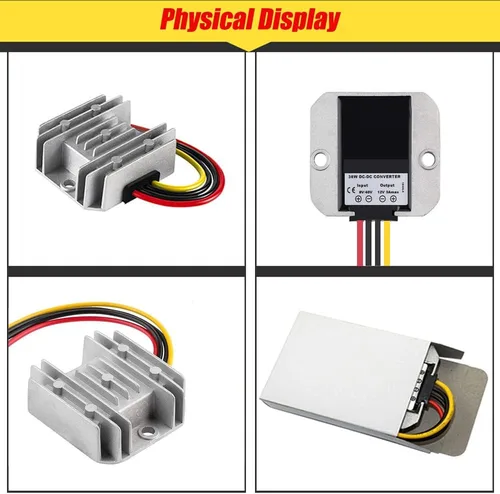 Vista 4 de Convertidor de Voltaje DC - Regulador Boost Buck Convertidor Reductor 8V-40V Elevación y Reducción a 12V 3A 36W para Carrito de Golf Club Car Luz