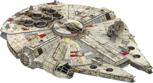 Vista 3 de 4D Cityscape Kits de modelo de papel 3D de Star Wars (Millennium Falcon)