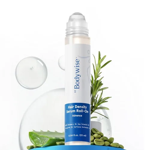 Vista 10 de Be Bodywise Rollo de suero para el crecimiento del cabello de romero de 1.7 fl oz - 3% de romero, 3% de redensilo y 2% de nuevo El suero
