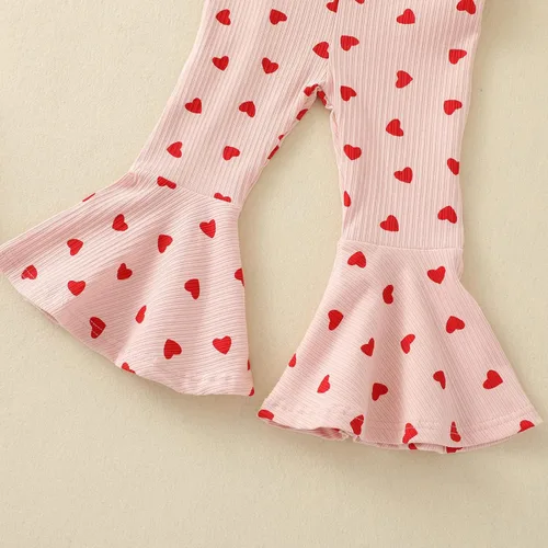 Vista 5 de Traje de 4 de julio para niña pequeña, traje rojo, blanco y azul, estampado de helado, ropa del 4 de julio