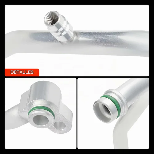 Vista 9 de A-Premium Conjunto de manguera de succión A/C compatible con Subaru