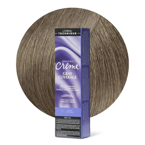 Vista 12 de L'Oréal Technique Excellence Crème Permanent Hair Color - Long-Lasting Hair Dye, Rich Formula With No-Drip Application, Superb Gray Coverage
