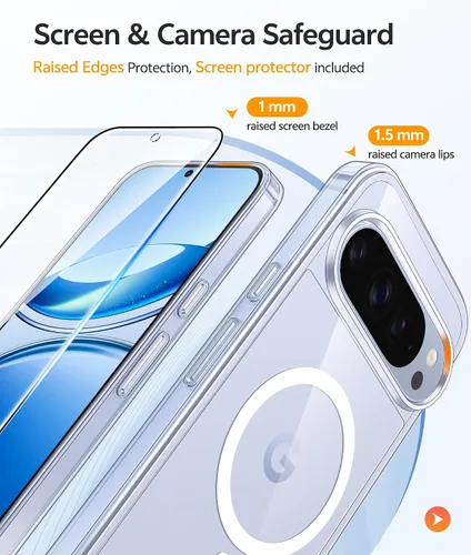 Vista 523 de FNTCASE - Funda para teléfono 18 Pro, funda para teléfono 17 Pro, compatible con Magsafe