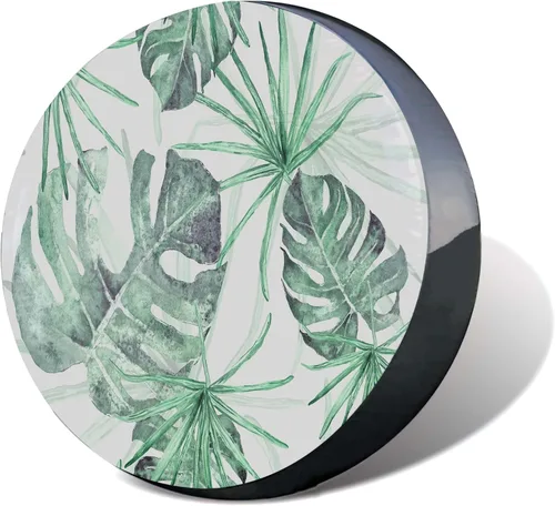 Vista 9 de Dandelions Note Music Flying - Cubierta de neumático de repuesto para llantas, a prueba de polvo, para remolque, caravana, SUV y muchos vehículos