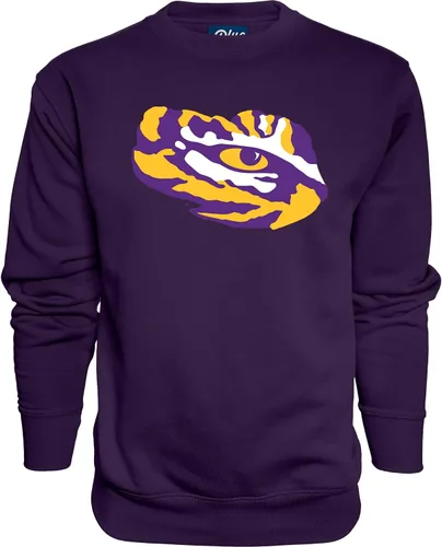 Vista 7 de Blue 84 NCAA Suéter con cuello redondo para hombre con icono de color del