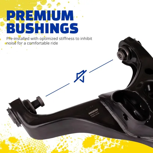 Vista 4 de MOOG Chassis Products RK623751 Conjunto de brazo de control de suspensión y rótula