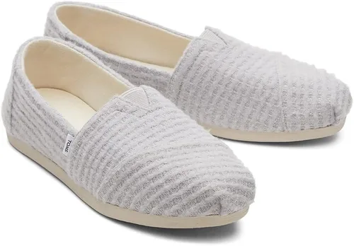 Vista 8 de TOMS Mujer Alpargata Repreve Heavy Twill Slip On Flats Casual - Marrón