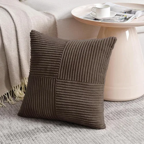 Vista 41 de Fancy Homi Fundas de almohada decorativas lumbares de color amarillo mostaza de 12 x 20 pulgadas para sala de estar, sofá cama, estilo rústico
