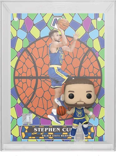 Funko Tarjetas coleccionables Pop!: NBA - Stephen Curry, Golden State Warriors (Mosaico)