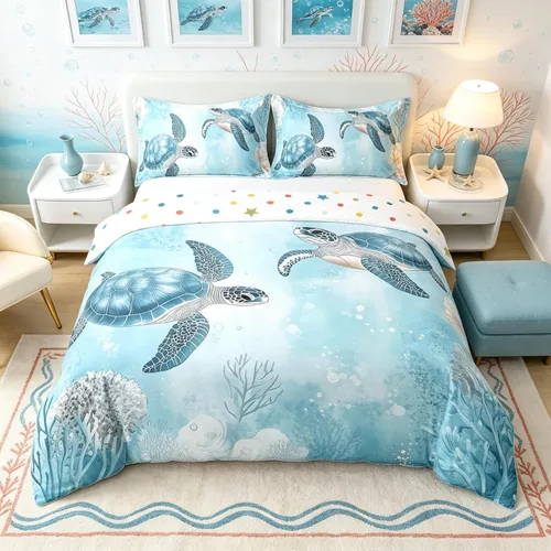 Twin(No Comforter) · Azul bebé
