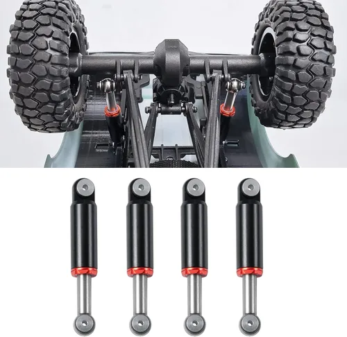 Vista 5 de RCLions - Amortiguador de amortiguadores RC para 124 Axial SCX24 AXI90081 Deadbolt C10 JLU CRC Bronco RC Crawler Accesorios