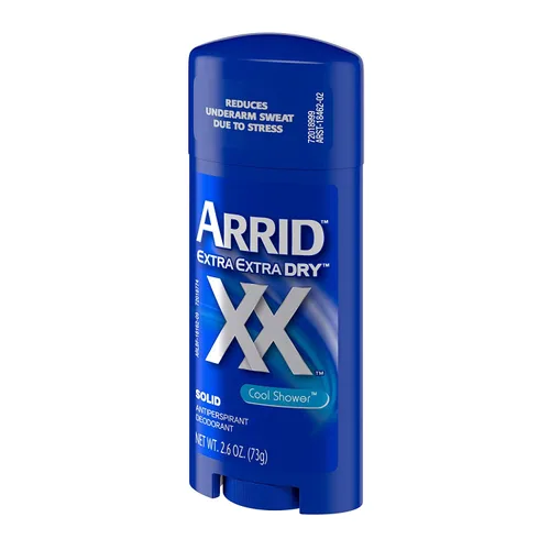 Vista 3 de Arrid Desodorante de 2.6 onzas Solid XX Cool Shower (2.6 fl oz) (paquete de 6)