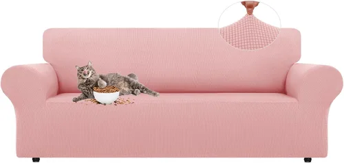Vista 39 de LURKA Fundas Elásticas para Silla Sofá de 1 Pieza Cubiertas de Sofá para Protector de Muebles Sofá Cubiertas Completas con Parte Inferior Elástica