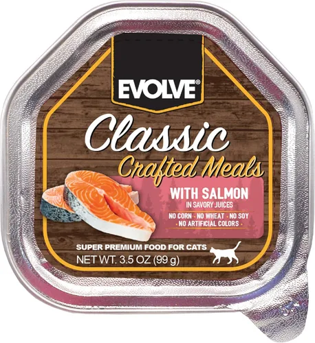 Vista 10 de Evolve Receta de pollo y carne de res sin granos en salsa húmeda para gatos 3 oz - 24 pk