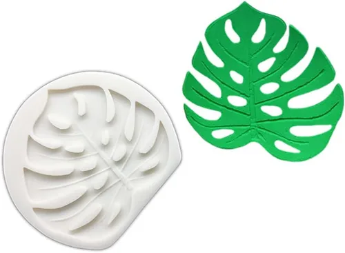 Vista 9 de Molde de silicona para hojas de rosa, moldes de fondant, herramientas de decoración de pasteles, Sugarcraft, resina, caramelo, arcilla, chocolate