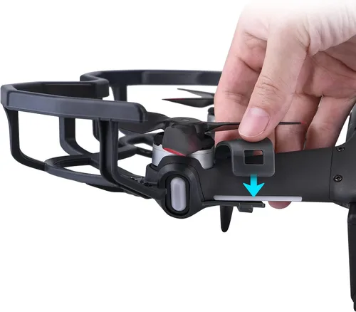 Vista 4 de HeiyRC Protector de hélice para DJI FPV Drone, protector de accesorios anticolisión cuchillas de parachoques accesorios de protección