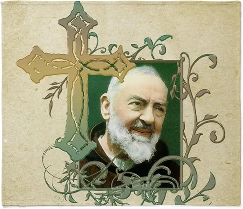 CafePress Padre Pio Throw Blanket Super Soft Fleece Plush Throw Blanket, 60"x50"