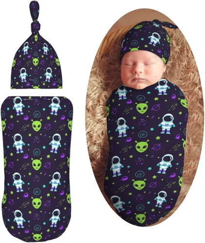 Vista 17 de Manta de bebé para recién nacido, fácil y ajustable, saco de dormir para bebé, 2